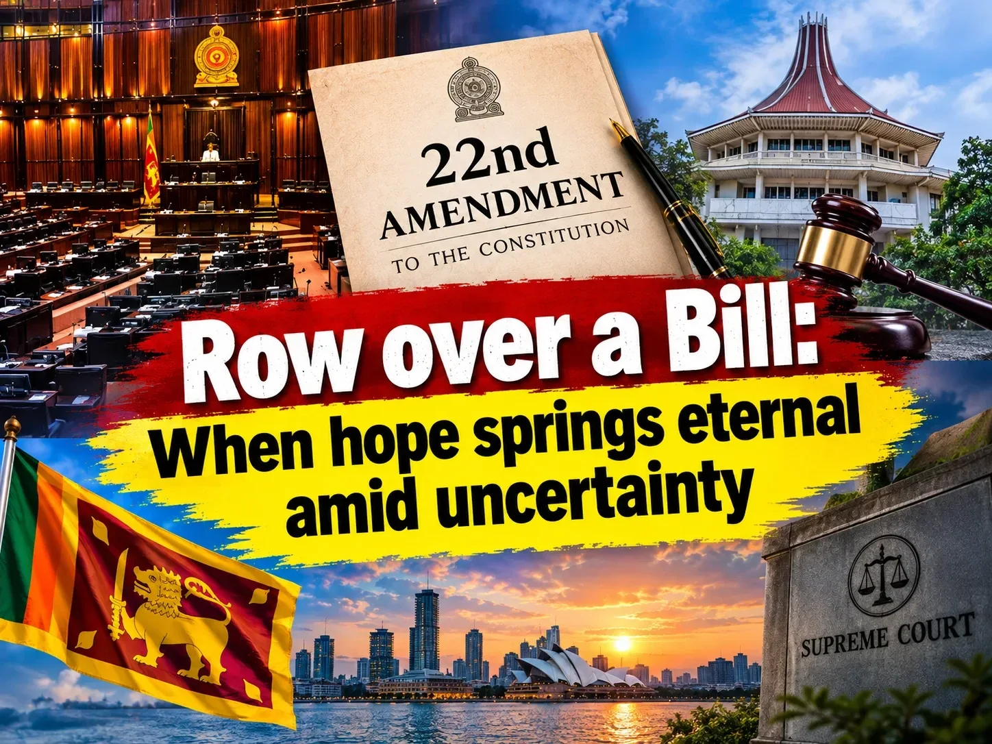 Row over a bill: When hope springs eternal amid uncertainty