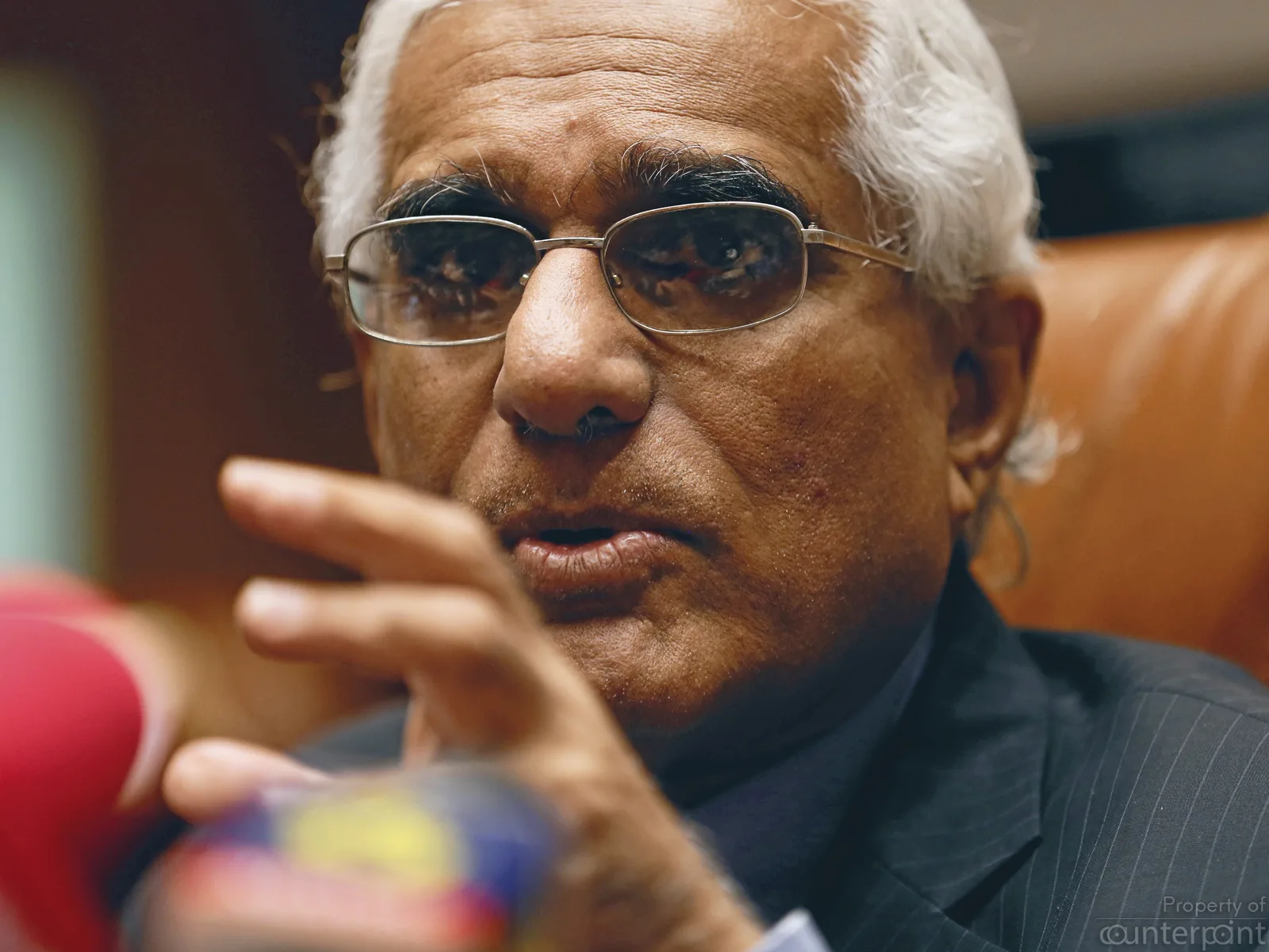 The current Governor of the Central Bank, Dr. Indrajit Coomaraswamy