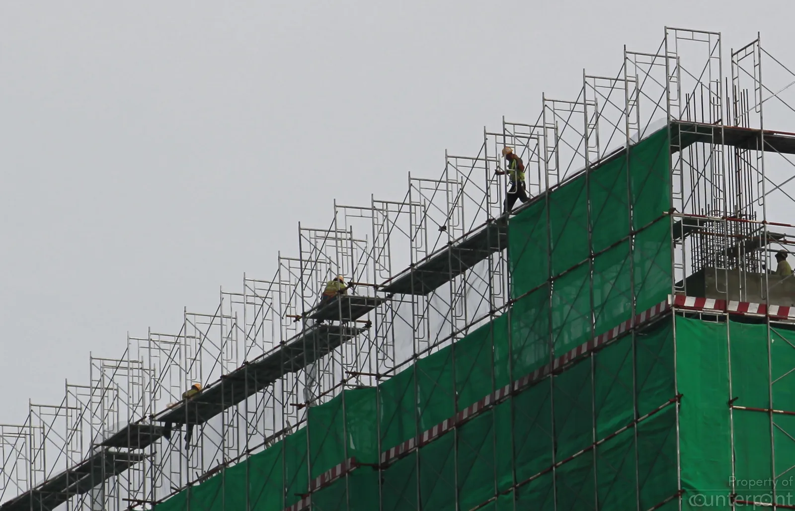 Construction workers 