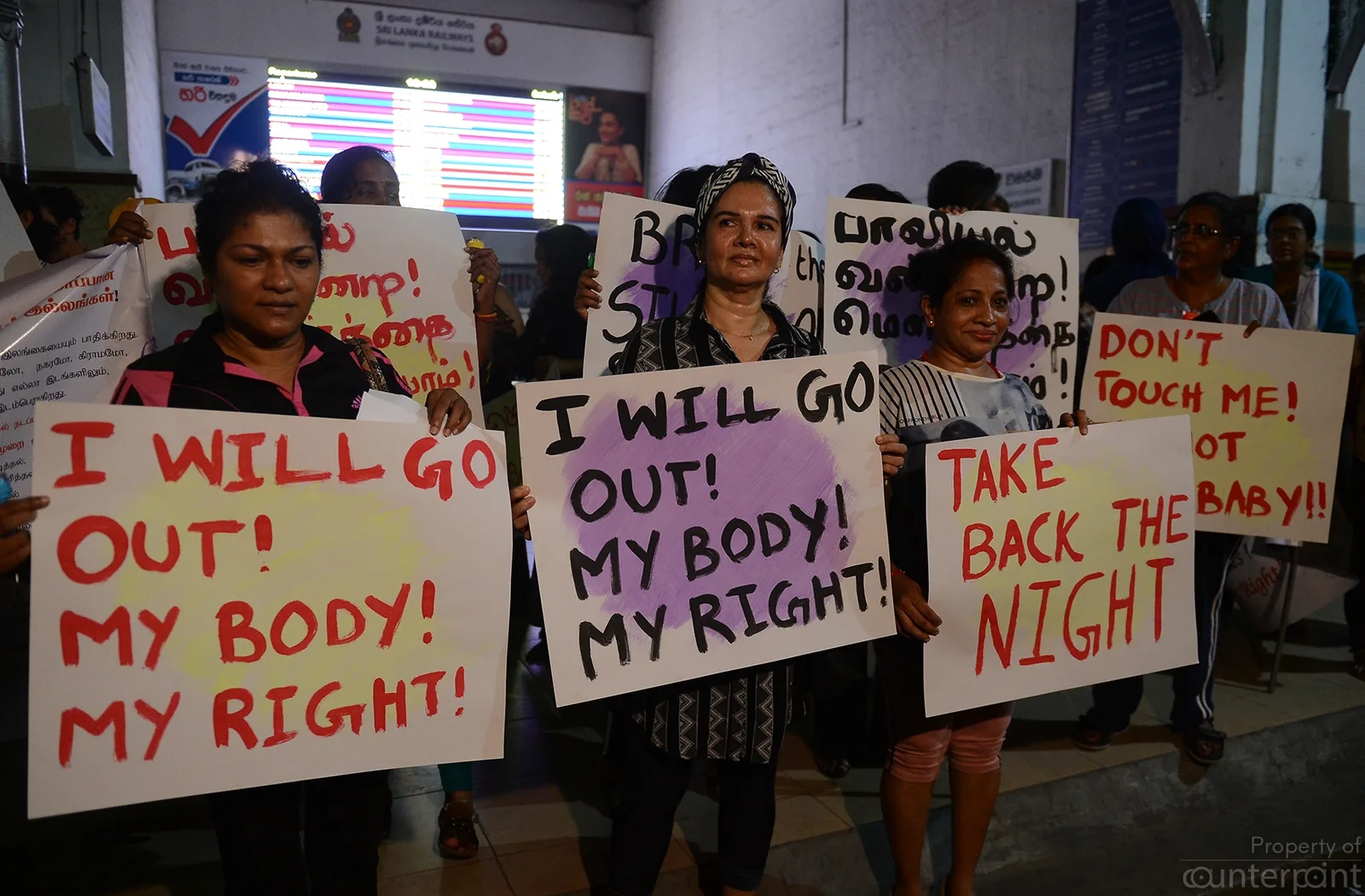 “Take back the night”