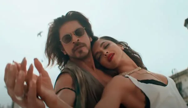 Shah Rukh Khan and Deepika Padukone in Pathaan