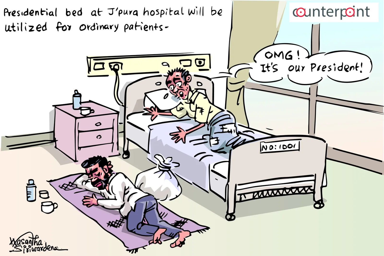 J,Pura Hospital Bed