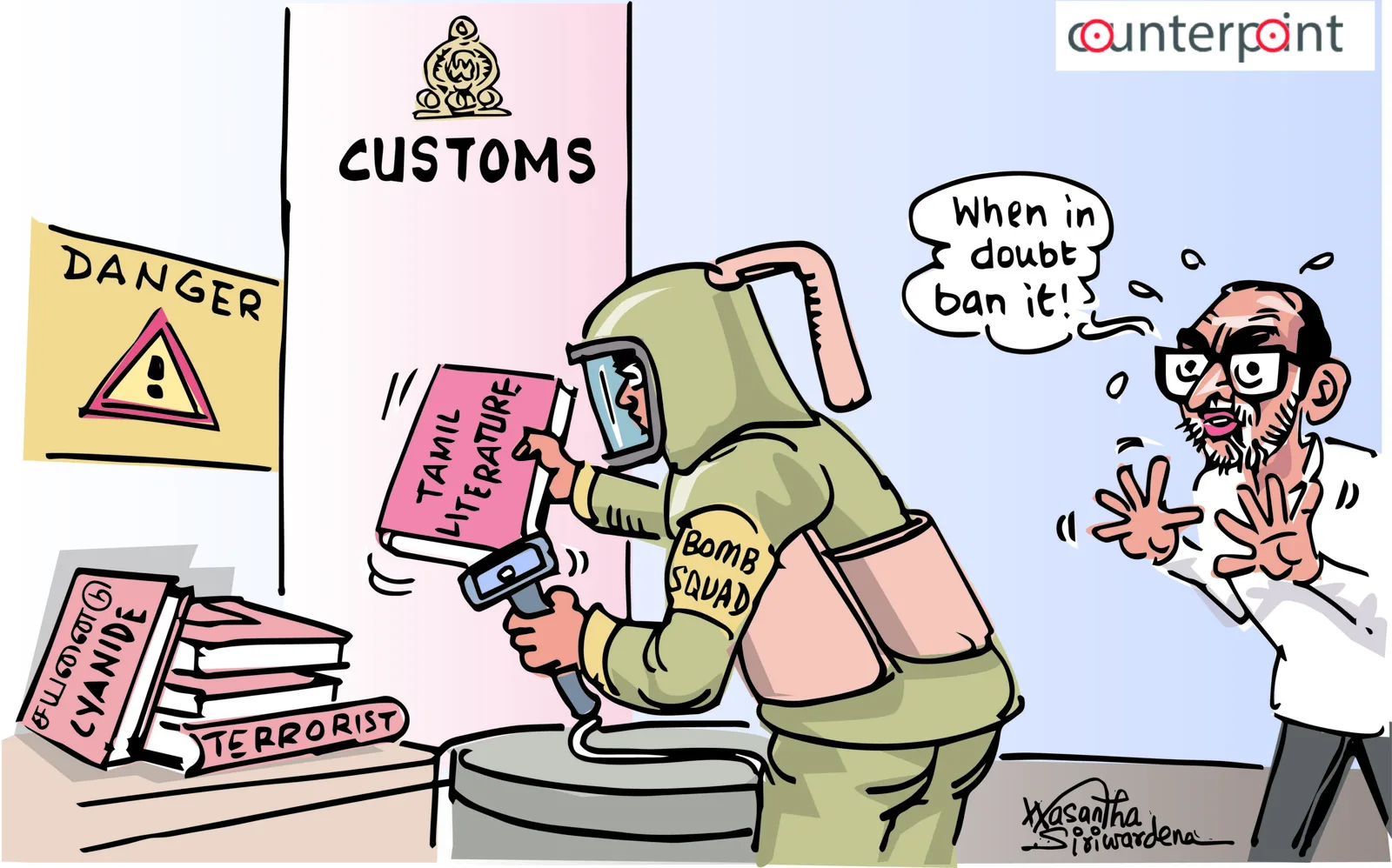 Cartoon - Customs